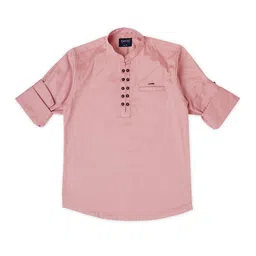 CAVIO Boys Comfort Opaque Pure Cotton Casual Shirt-image-65
