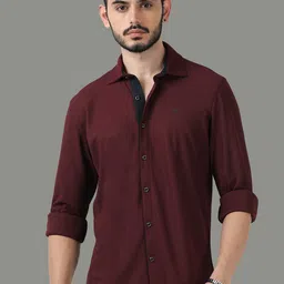 STELLERS Comfort Spread Collar Casual Shirt-image-12