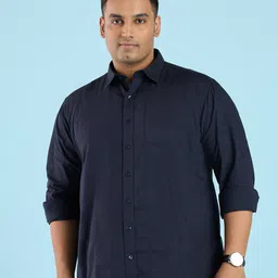 Big Hello - The Plus Life Cotton Casual Shirt-picture-0