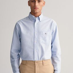 GANT Button-down Collar Pure Cotton Casual Shirt-image-70