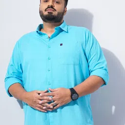 HARDSODA Men Plus Size Casual Cotton Shirt-picture-13