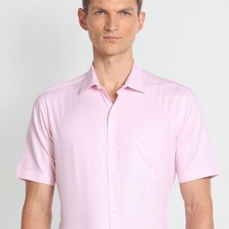 Arrow Self Design Pure Cotton Formal Shirt-picture-42