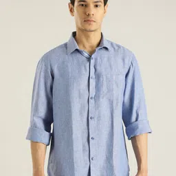 Indian Terrain Chiseled Slim Fit Opaque Casual Shirt-image-21
