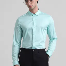 Jack & Jones Slim Fit Spread Collar Formal Shirt-image-21