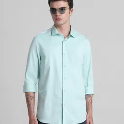 Jack & Jones Slim Fit Opaque Casual Shirt-image-89