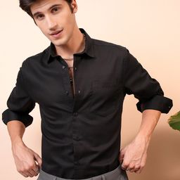 LOCOMOTIVE Slim Fit Premium Dobby Textured Cotton Occasion Shirt-picture-1