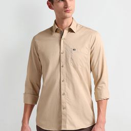 Arrow Sport Slim Fit Pure Cotton Twill Casual Shirt-image-31