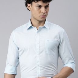 Chennis Classic Slim Fit Formal Cotton Shirt-image-109