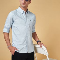 BYFORD by Pantaloons Men Slim Fit Opaque Casual Shirt-picture-12