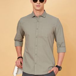 BYFORD by Pantaloons Men Slim Fit Opaque Casual Shirt-picture-31