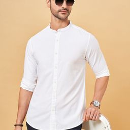 BYFORD by Pantaloons Men Slim Fit Opaque Casual Shirt-picture-25