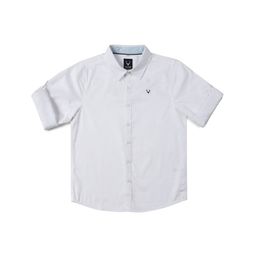 Allen Solly Junior Boys Slim Fit Spread Collar Short Sleeves Cotton Casual Shirt-image-95