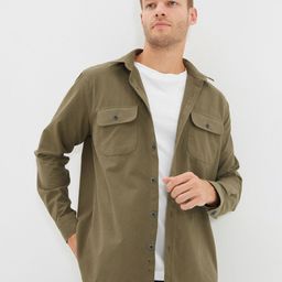 Trendyol Khaki Opaque Casual Shirt-picture-6