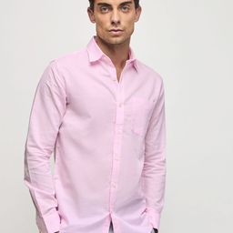 Red Flame Spread Collar Casual Shirt-image-96