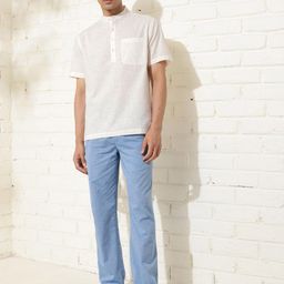 Fabindia Men Opaque Casual Shirt-image-86