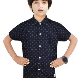 MADE IN THE SHADE Boys Polka Dot Opaque Casual Shirt-image-34