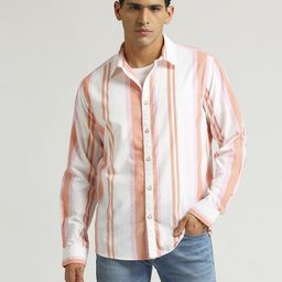 Pepe Jeans Striped Pure Cotton Casual Shirt-image-86