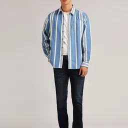 Pepe Jeans Striped Spread Collar Casual Shirt-picture-29