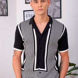The Indian Garage Co Men Opaque Striped Casual Shirt-image-61