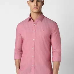 Van Heusen Sport Striped Spread Collar Long Sleeves Slim Fit Casual Shirt-image-64