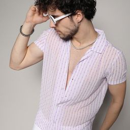 Campus Sutra Classic Fit Vertical Striped Casual Shirt-image-14