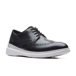 Clarks Men Black Leather Brogues-image-13