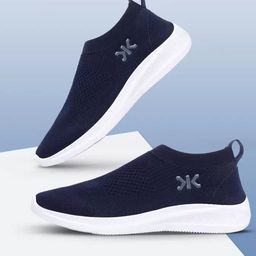 Killer Men Navy Blue Slip-On Sneakers-image-48