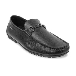 Mochi Men Textured Loafers-image-13