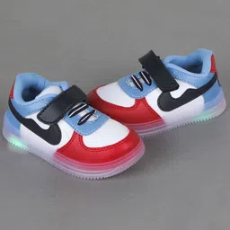 FEETWELL SHOES Kids Colourblocked Led Lights Sneakers-image-29