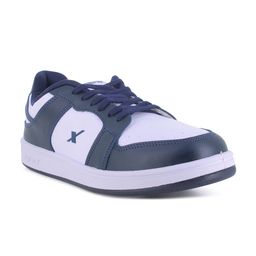 Sparx Men White Colourblocked Sneakers-23