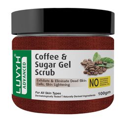 LUVYH Advanced Coffee & Sugar Gel Scrub for All Skin Types - 100 g-21