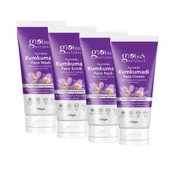 Globus naturals Kumkumadi Skin Lightening Skin Care Combo - 100 g Each-20