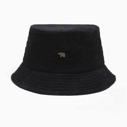 THE BEAR HOUSE Men Black Striped Bucket Hat-image-17