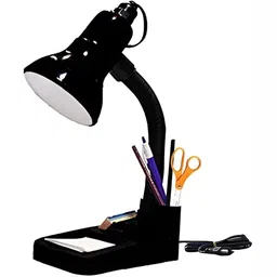 SPARK WORLD White Aluminium Abstract Shaped Table Lamp-38
