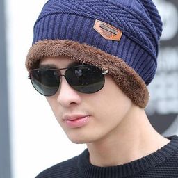 Alexvyan Men Self Design Wind Proof Woollen Beanie-picture-20