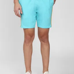 Peter England Men Blue Shorts-image-57
