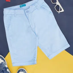 YU by Pantaloons Boys Mid-Rise Pure Cotton Shorts-image-58