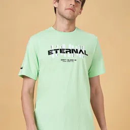 Street 808 by Pantaloons Round Neck Typography Printed Cotton T-shirt-picture-37