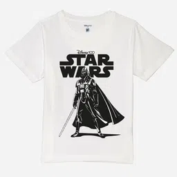 YK Star Wars Boys Star Wars Printed Dro Shoulder Pure Cotton T-shirt-picture-18