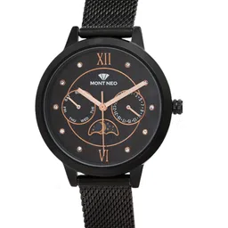 MONT NEO Women Embellished Dial & Bracelet Style Straps Analogue Watch 9003M-B4404-picture-17