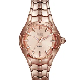 DIESEL Vert Women Dial & Stainless Steel Embellished Straps Analogue Watch DZ5604-image-1
