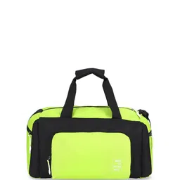 HRX by Hrithik Roshan Green & Black Colourblocked Duffel Bag-48