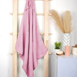 Doctor Towels Infants Pink Bamboo Waffle Double Cloth Hooded Towel-image-49