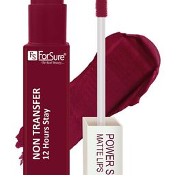 ForSure Set Of 4 Power Stay Matte Non-Transfer Waterproof Liquid Lipstick - 5ml Each-17