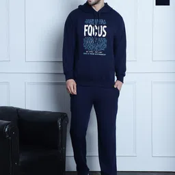 mack jonney VIMAL JONNEY Pack Of 2 Typography Printed Cotton Fleece Tracksuits-picture-45