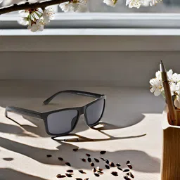 SUNNIES Unisex Rectangle Sunglasses with UV Protected Lens-image-95
