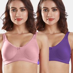 Sonari Assorted Set Of 2 Solid Bras-54