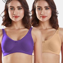 Sonari Assorted Set Of 2 Solid Bras-105