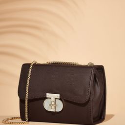 FARGO Textured Structured Sling Bag-image-95