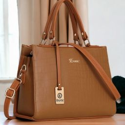 Exotic PU Structured Shoulder Bag-44